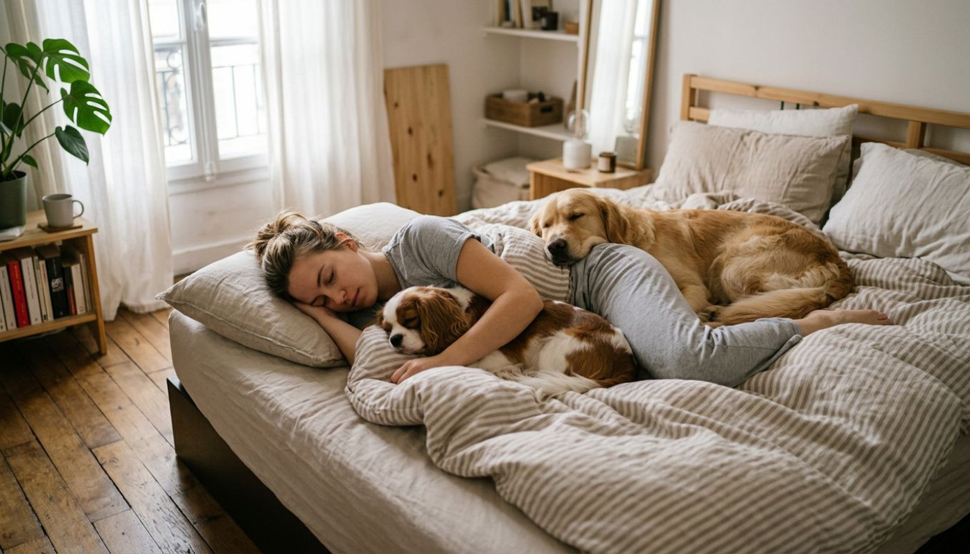 Dormir ensemble, une mode ou un vrai besoin pour nos chiens ?
