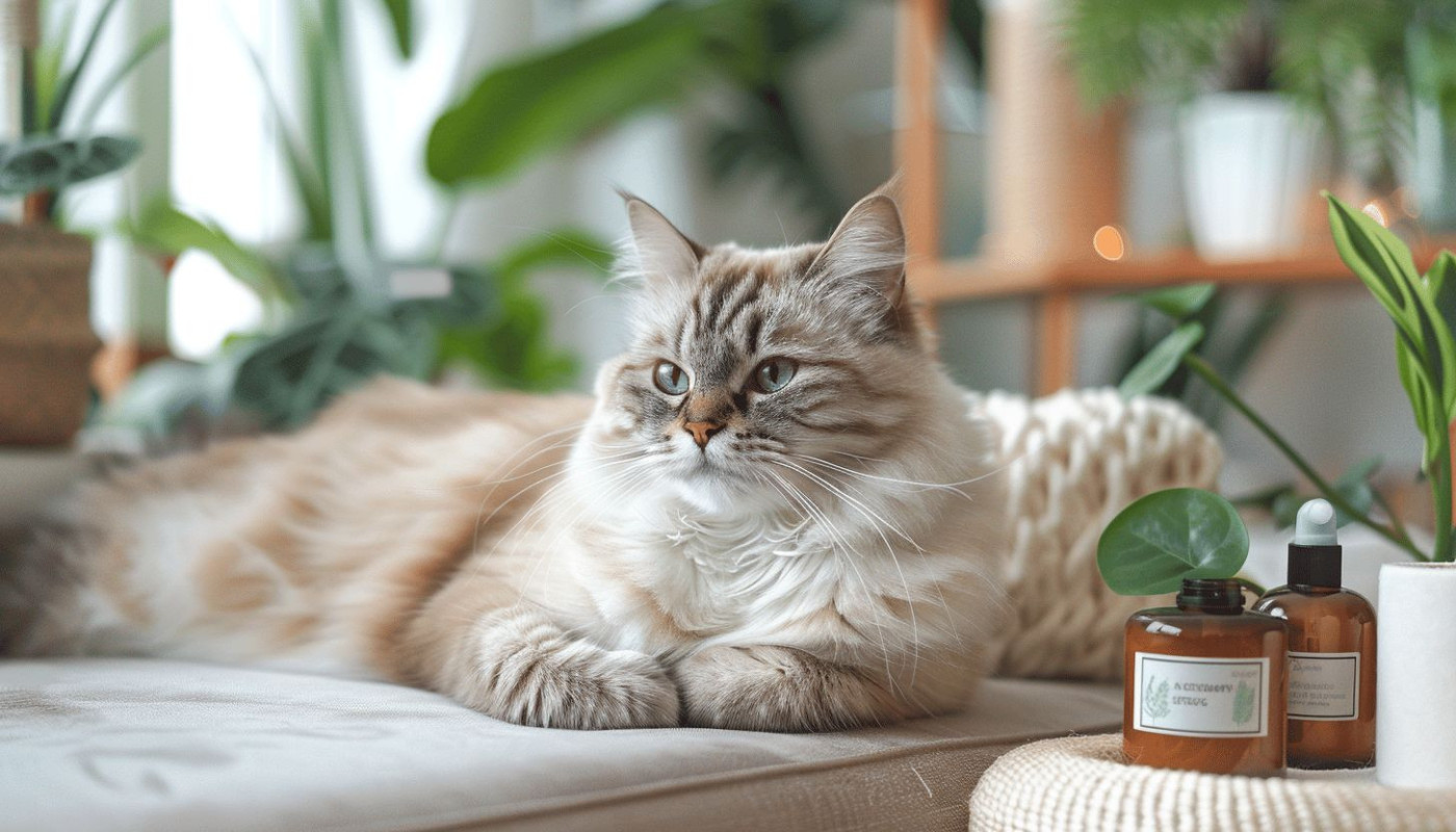 Solutions anti-stress pour félins techniques et produits pour un chat apaisé